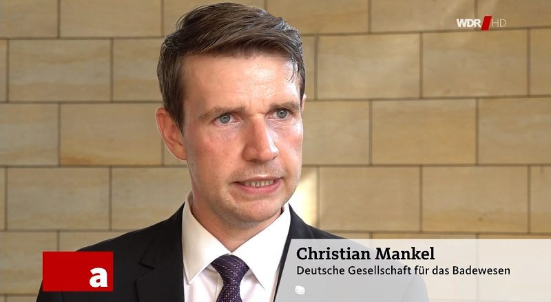Christian Mankel - TV Statement beim WDR Aktuelle Stunde